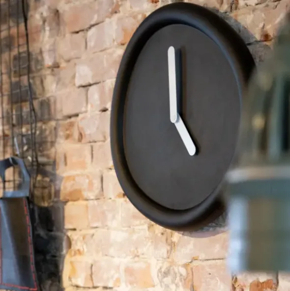 Wanduhr ROUND CLOCK 44 cm dunkelgrün