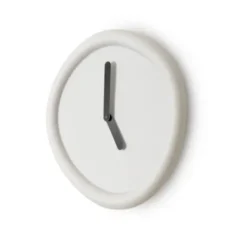 Wanduhr ROUND CLOCK 44 cm hellgrau