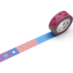Washi Tape ARTIST by Kapitza, Polka Dot Vivid