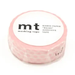 Washi Tape DECO DOTS strawberry milk rosa