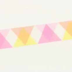 Washi Tape DECO TRIANGLE pink