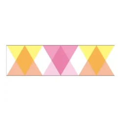 Washi Tape DECO TRIANGLE pink
