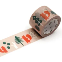 Washi Tape FOREST FOX by Donna Wilson 7 m x 3 cm