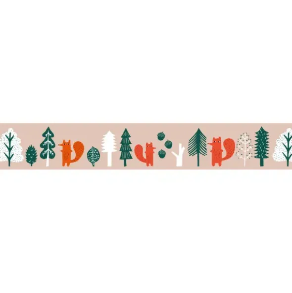 Washi Tape FOREST FOX by Donna Wilson 7 m x 3 cm
