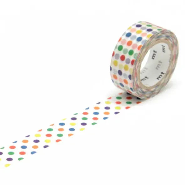 Washi Tape mt for kids - colorful dot