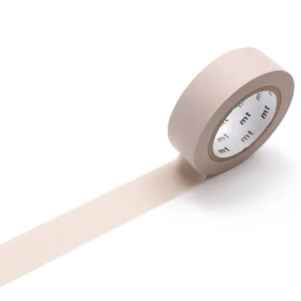 Washi Tape PASTEL pastell braun