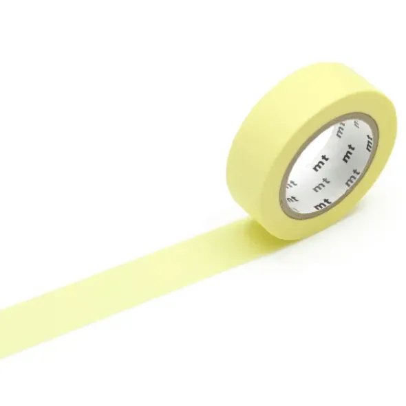 Washi Tape PASTEL pastell lemon