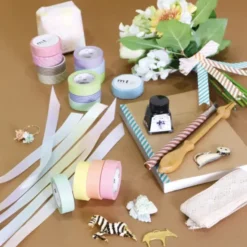 Washi Tape PASTEL pastell sunflower gelb
