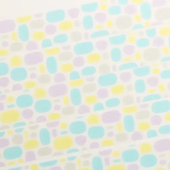 Washi Tape POOL watercolor dots - bunt blau
