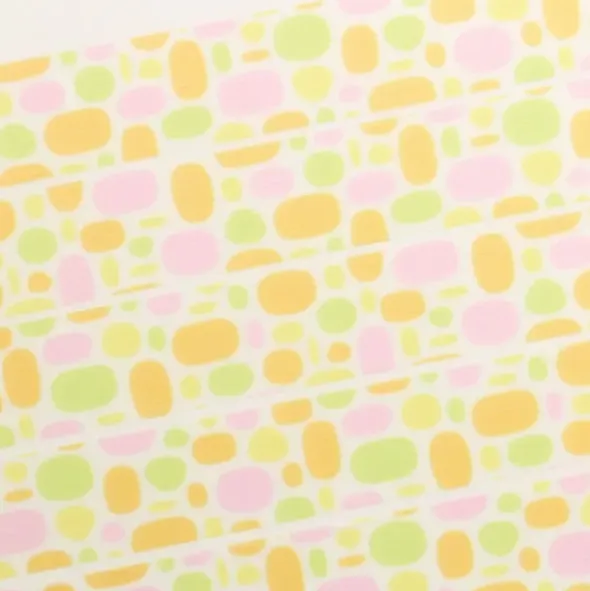 Washi Tape POOL watercolor dots - bunt orange