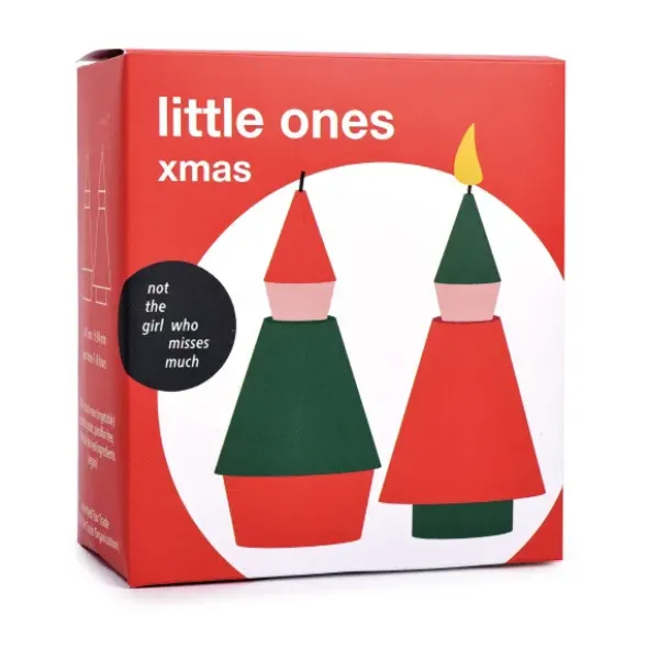 Weihnachtskerzen 2er-Set - Weihnachtswichtel Little Ones
