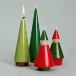 Weihnachtskerzen 2er-Set - Weihnachtswichtel Little Ones