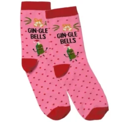 Weihnachtssocken Damen GIN-GLE BELLS - Socken Gr. 37-42
