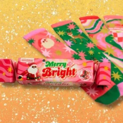 Weihnachtssocken Merry & Bright – 4 Socken Gr. 37–42