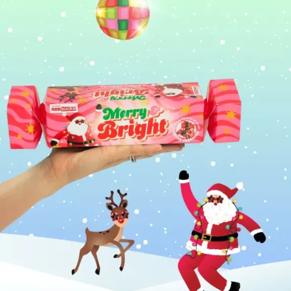 Weihnachtssocken Merry & Bright – 4 Socken Gr. 37–42