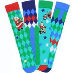 Weihnachtssocken Santa Banta – 4 Socken Gr. 39-46