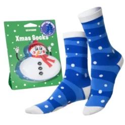 Weihnachtssocken, Xmas Socks - Schneemann