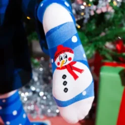 Weihnachtssocken, Xmas Socks - Schneemann