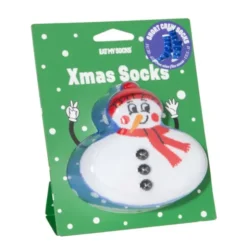 Weihnachtssocken, Xmas Socks - Schneemann