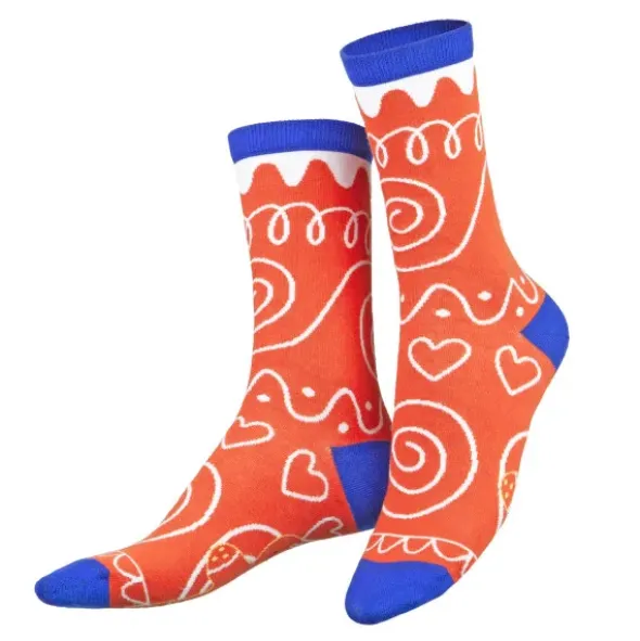 Weihnachtssocken, Xmas Socks - Lebkuchenmann