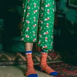 Weihnachtssocken, Xmas Socks - Lebkuchenmann