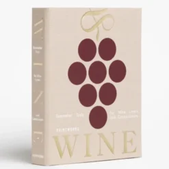 Weinzubehör-Set im Aufbewahrungsbuch 4-teilig – Korkenzieher, Ausgießer, Verschluss & Tropfring