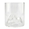 Whiskeyglas on the Rocks - Glas mit 3D Berg