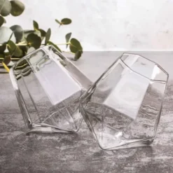 Whiskygläser 2er-Set Geschenkbox - Diamant Gläser
