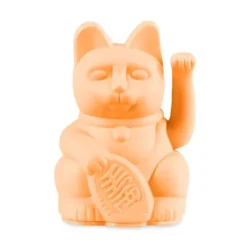 Winkekatze / Glückskatze LUCKY CAT MINI peach