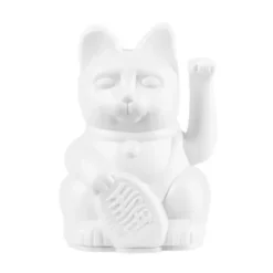 Winkekatze / Glückskatze LUCKY CAT MINI weiß