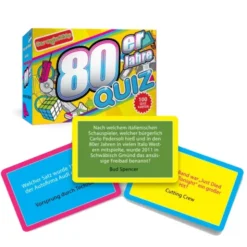 Wissensspiel - 80er Jahre Quiz