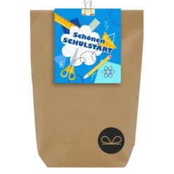Wundertüte Einschulung Jungs - Schulstart Geschenktüte befüllt, blau