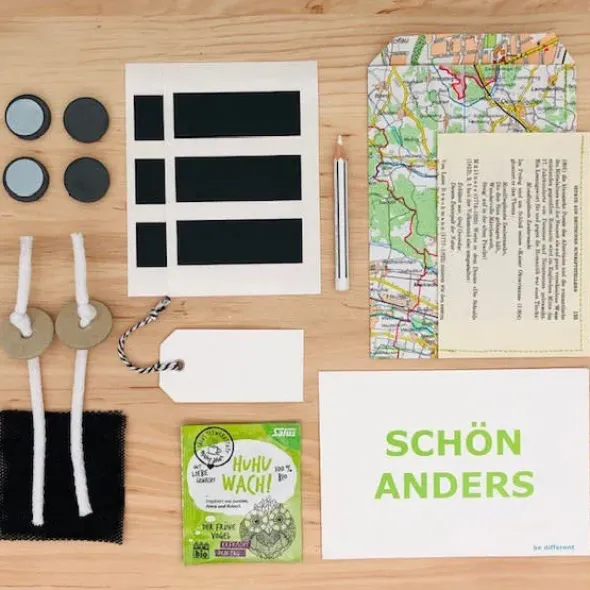 Wundertüten Geschenkbox Upcycling DIY Set