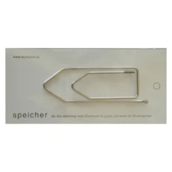 XL Büroklammer SPEICHER 9 cm (recycelte Fahrradspeiche)