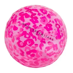 XL Wasserball BEACH BALL 51 cm, Leopard pink