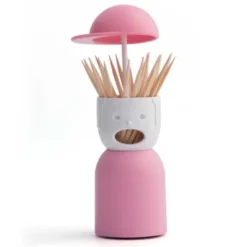 Zahnstocher-Spender Picky Boy rosa